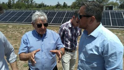 Con autoridades nacionales, Las Higueras inauguró su Parque Solar