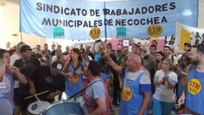El PJ expresó su total apoyo a trabajadores municipales de Necochea