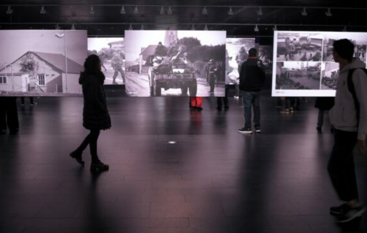 Un homenaje a los caídos en guerra y una forma de posicionar el reclamo