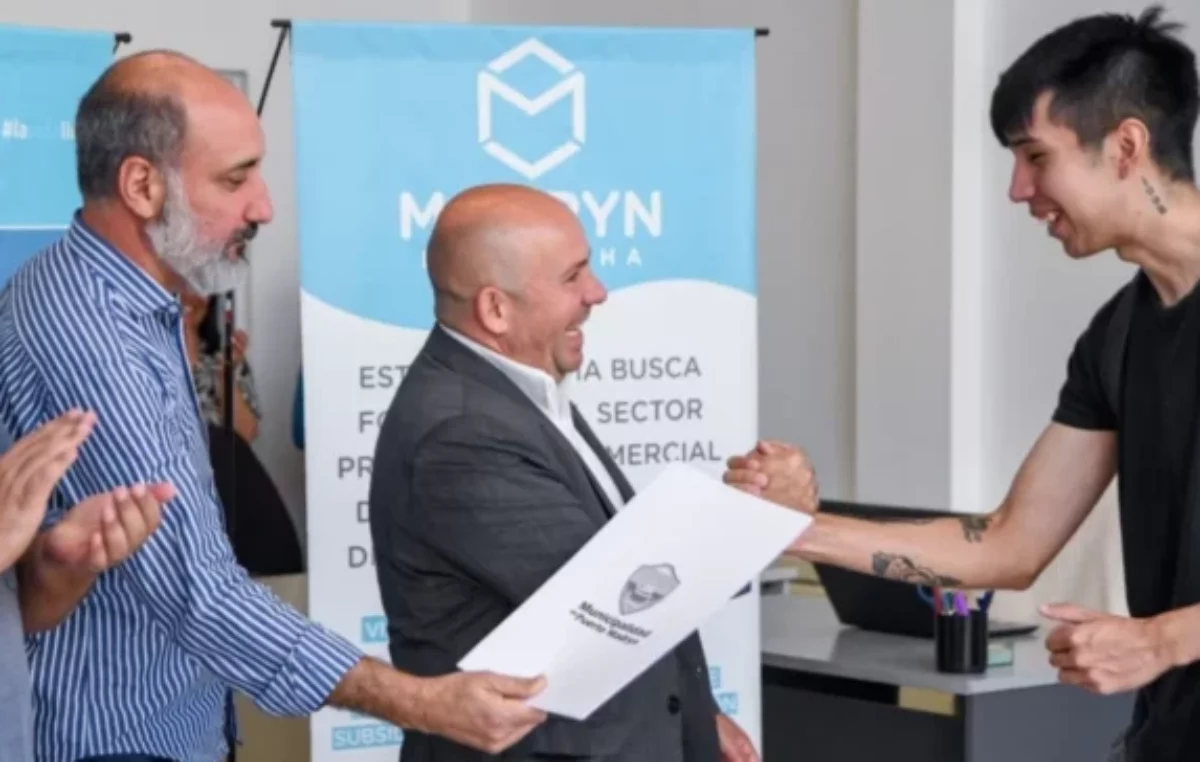 El Intendente de Puerto Madryn entregó nuevas líneas de promoción del programa “Empleo Independiente”