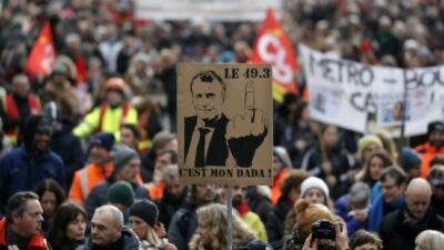 Francia: Macrón no acepta cambios a la reforma de pensiones neoliberal