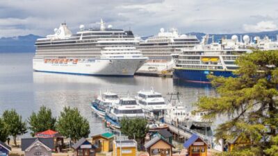 Ushuaia bate récord en el turismo: “Mañana llegarán a nuestro puerto unos 5.500 pasajeros”