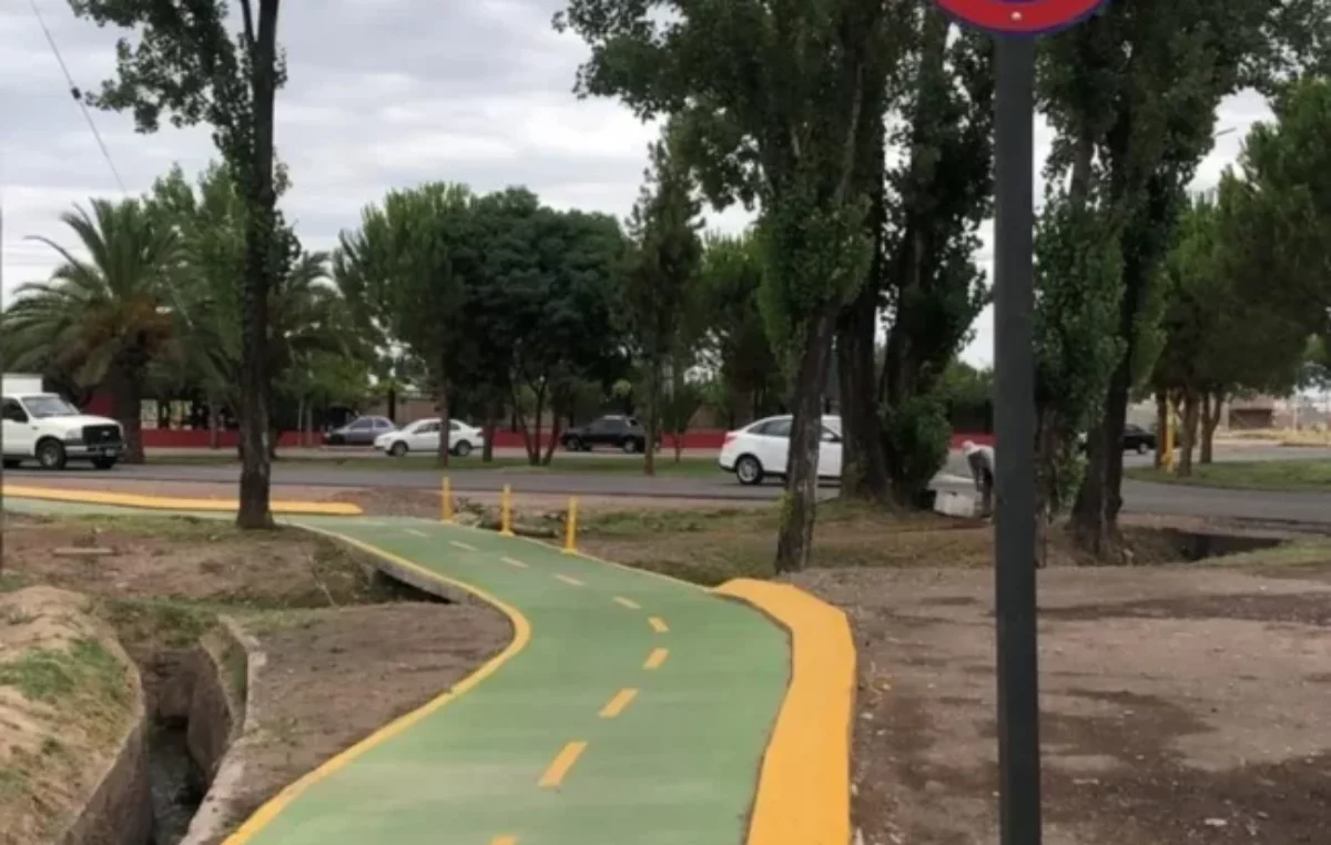 Ya construyeron la mitad de las ciclovías proyectadas por Unicipio en 7 comunas de Mendoza