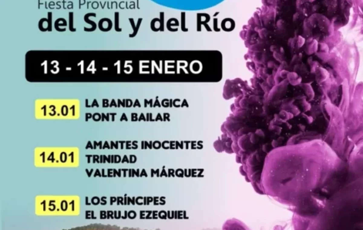 Fiesta del Sol y del Río 2023 en Valle María