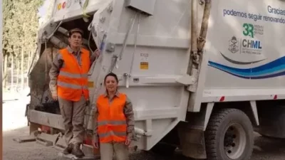 Silvia y Sabina, las dos primeras recolectoras de basura del Norte neuquino