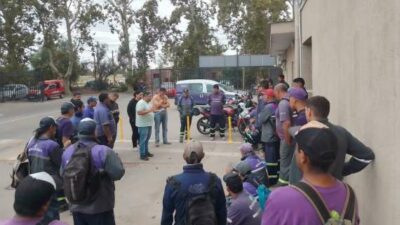 Municipales de Guaymallén paran y exigen volver a negociar un aumento