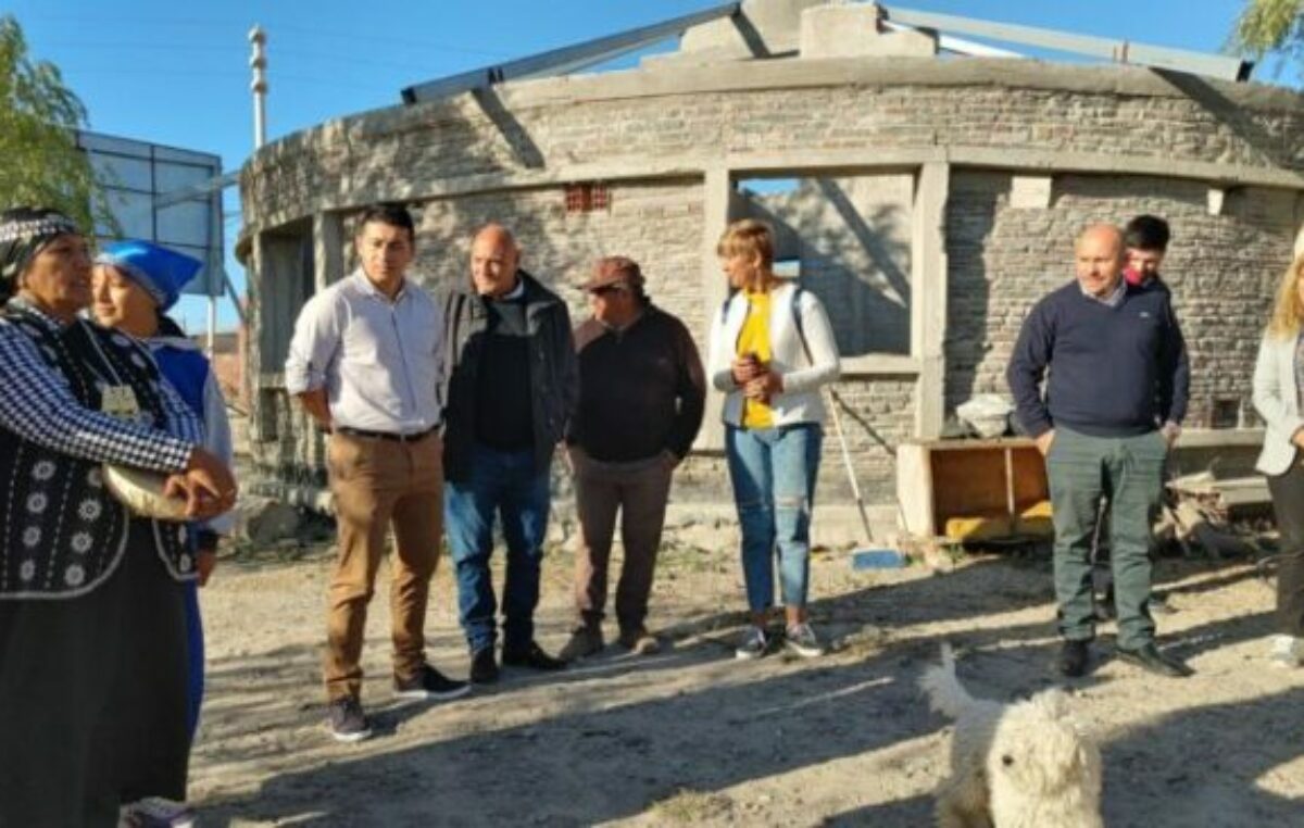 Construyen en Puerto Madryn viviendas para la Comunidad Mapuche-Tehuelche
