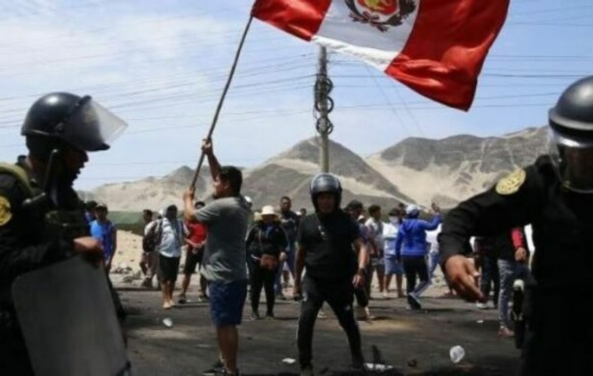 La Corte Suprema peruana califica a la protesta social como delito