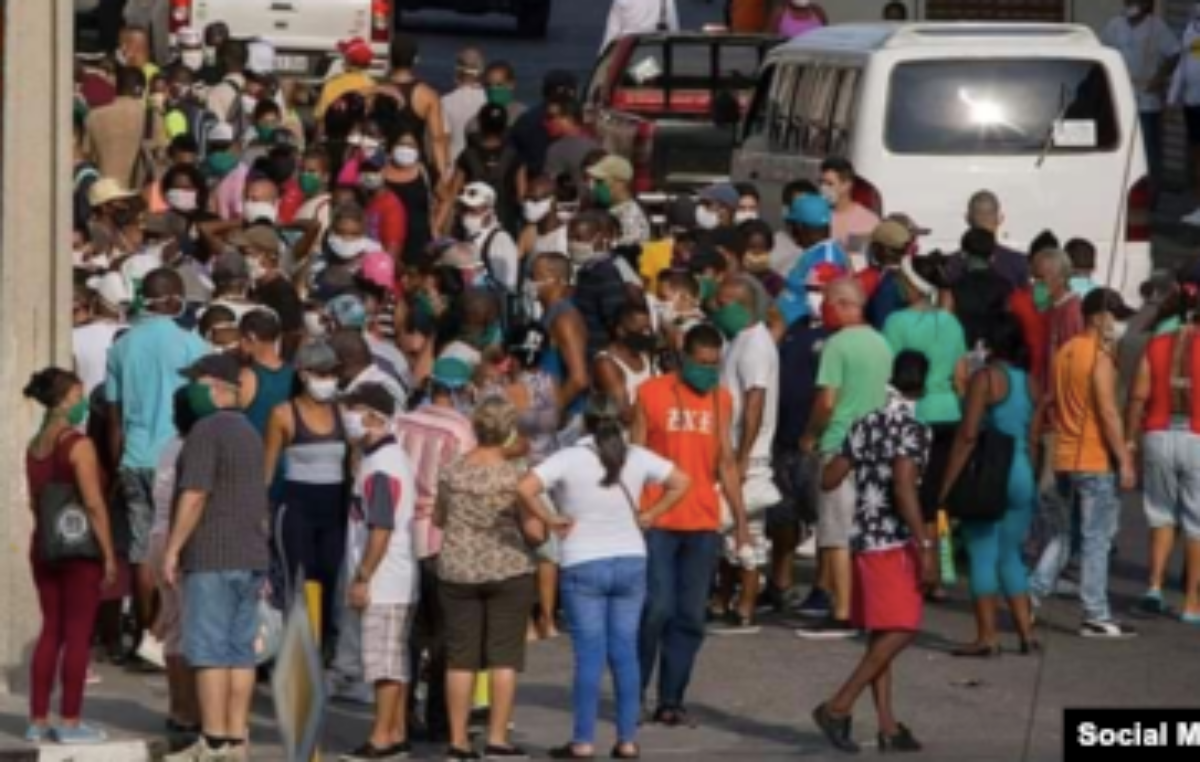 Manifestaciones en el interior de Cuba por la escasez de comida