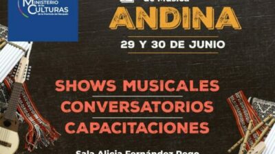 Neuquén: Se viene el Segundo Festival Provincial de Música Andina
