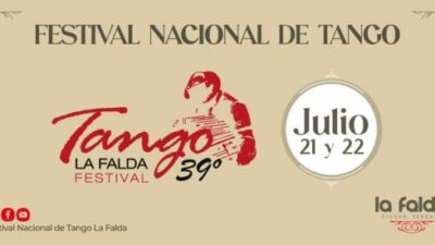 El Festival Nacional de Tango comienza el viernes en La Falda