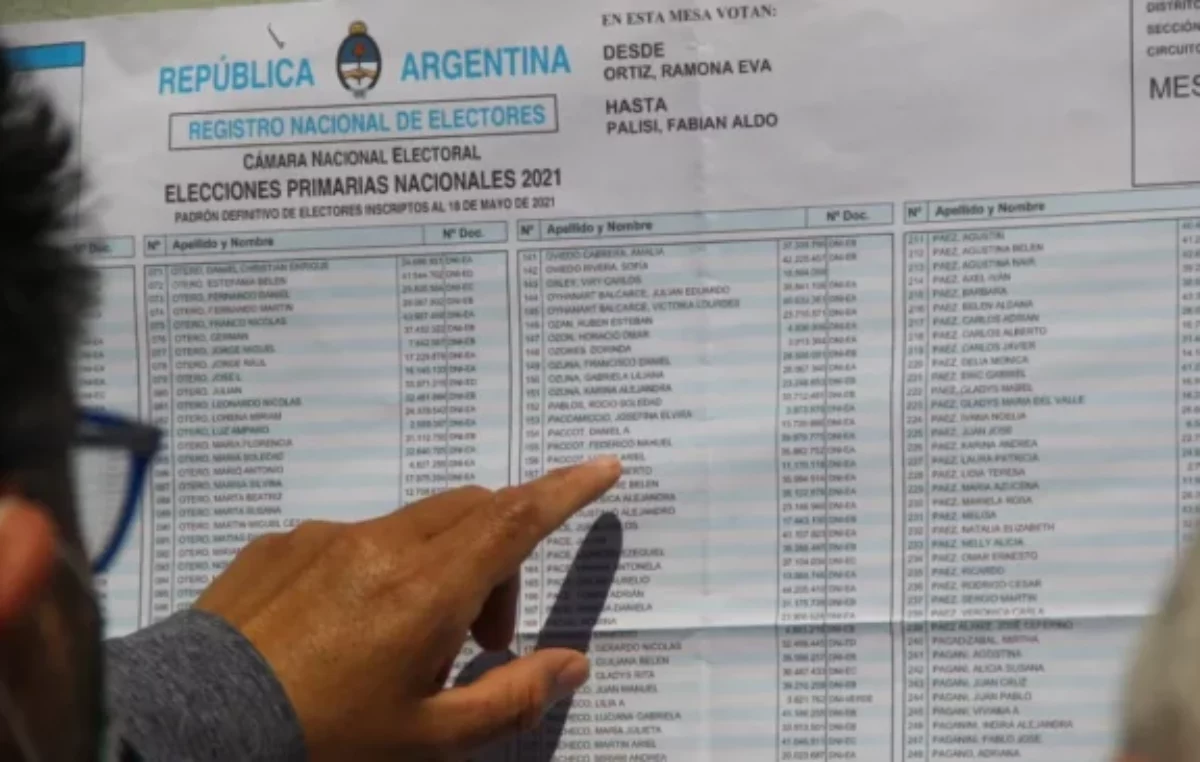 Chubut: 7 localidades concentran el 85,5% del padrón electoral