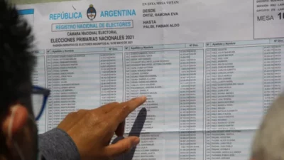 Chubut: 7 localidades concentran el 85,5% del padrón electoral