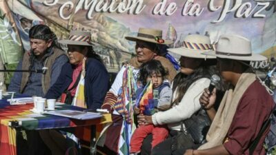 Mujeres indígenas realizan una audiencia plurinacional en defensa del agua