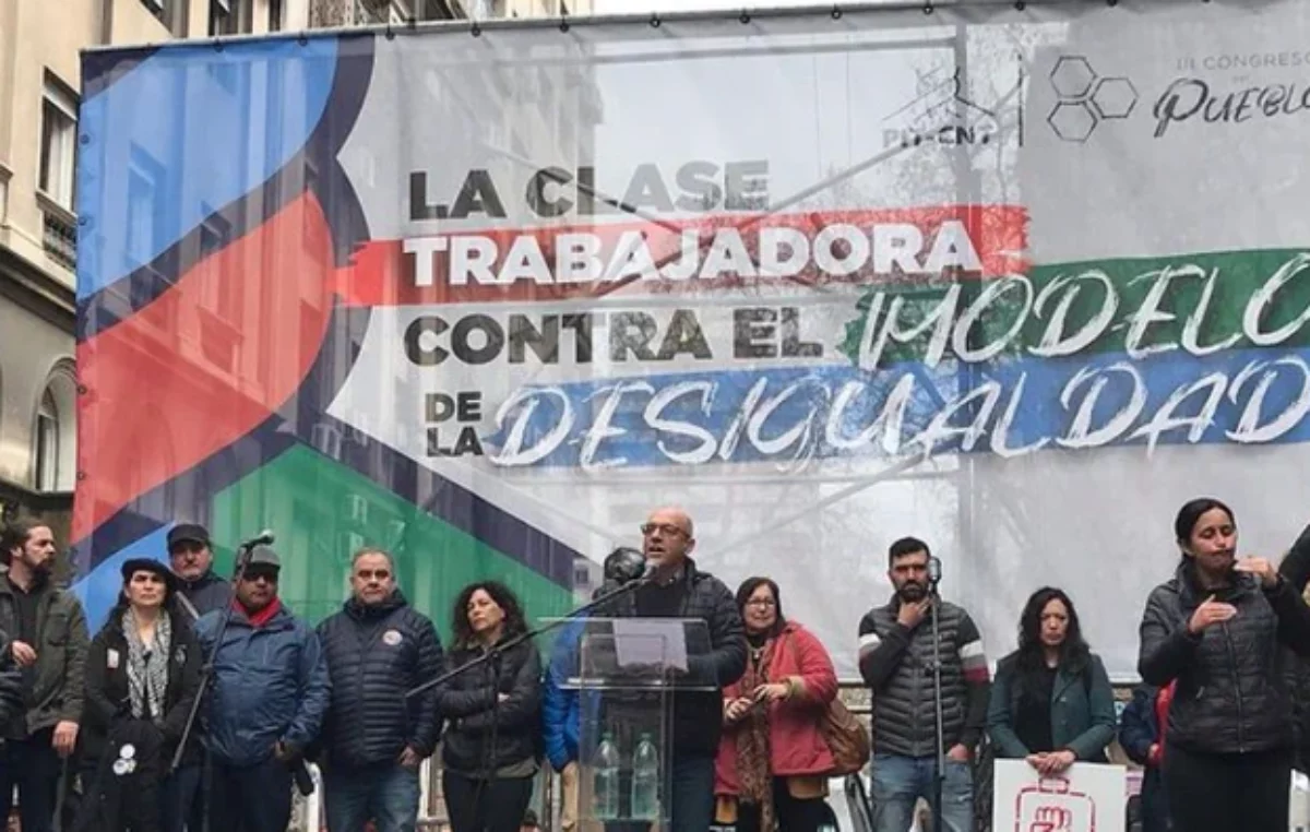 La central única de trabajadores de Uruguay realizó un paro general