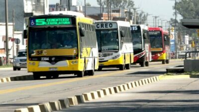 Santa Fe aumentó los subsidios al transporte: aporta 1.400 millones de pesos por mes