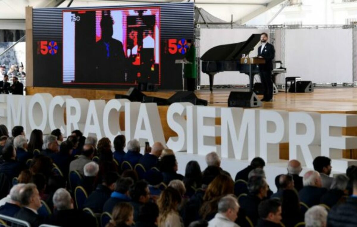 Chile conmemoró los 50 años del golpe con un llamado al compromiso con la democracia