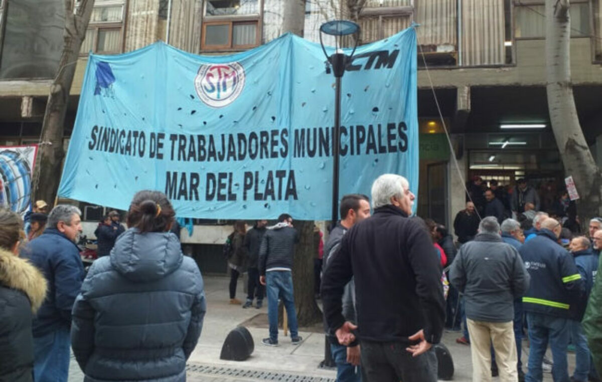 Trabajadores municipales de Mar del Plata anunciaron un paro por 48 horas