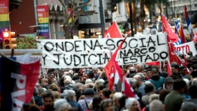 Marcha contra la corrupción en Uruguay