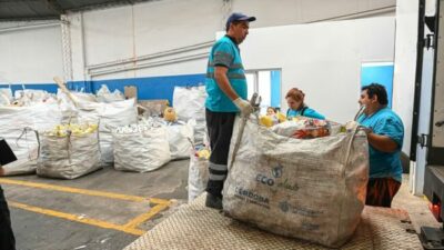Recolectaron más de 2.300 toneladas de residuos secos en Córdoba