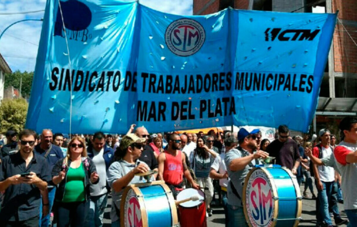 Trabajadores municipales de Mar del Plata anunciaron un paro de actividades para este viernes y sábado