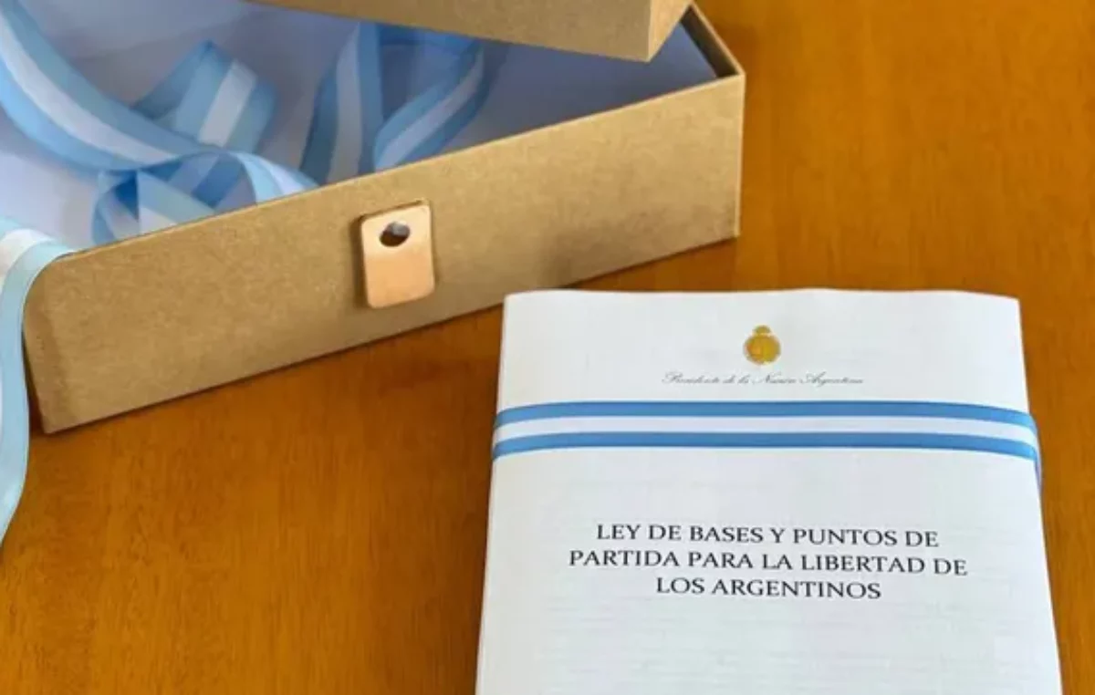 La Ley Ómnibus de Milei contempla privatizaciones, blanqueo, suba de retenciones y cambios en jubilaciones