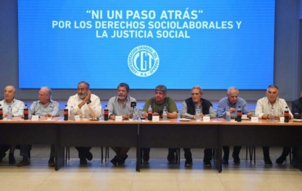 La CGT celebró la cautelar contra el DNU: «Los trabajadores unidos no serán vencidos»