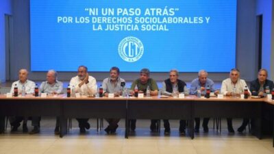 La CGT celebró la cautelar contra el DNU: «Los trabajadores unidos no serán vencidos»