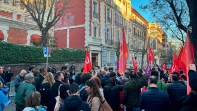 Movilizaciones en ciudades de Europa y Latinoamérica en solidaridad con el paro