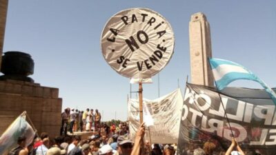 El paro en Rosario: fuerte demostración en la calle contra el gobierno de Milei