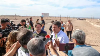 Intendente de Neuquén y Javier Milei: empieza una «pelea de fondo» por la obra pública