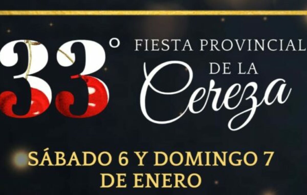 En el Valle de Uco ya se palpita una nueva edición de la Fiesta Provincial de la Cereza