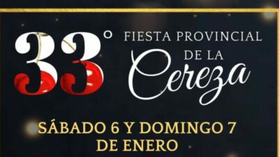 En el Valle de Uco ya se palpita una nueva edición de la Fiesta Provincial de la Cereza