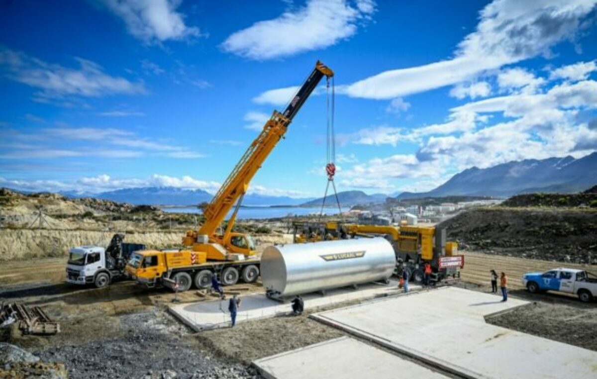 Avanza la puesta en funcionamiento de la planta de asfalto municipal en Ushuaia