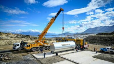 Avanza la puesta en funcionamiento de la planta de asfalto municipal en Ushuaia