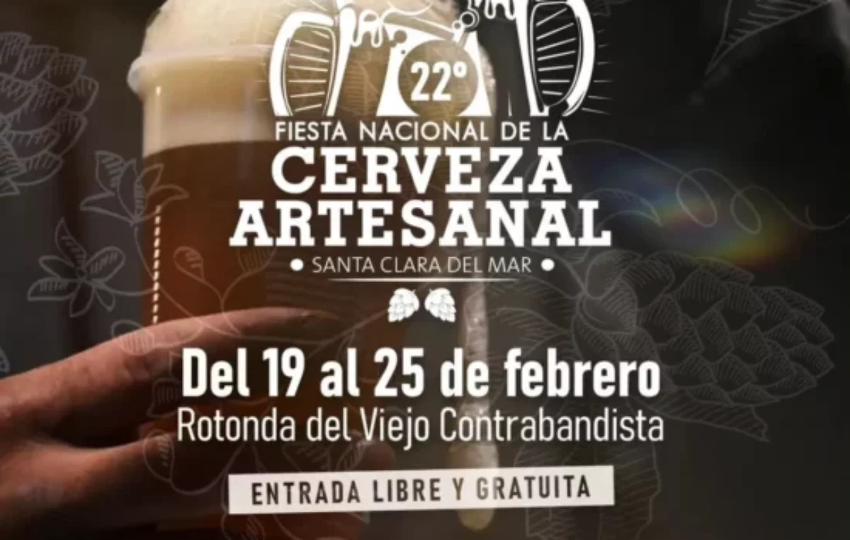 Mar Chiquita se prepara para la Fiesta Nacional de la Cerveza Artesanal