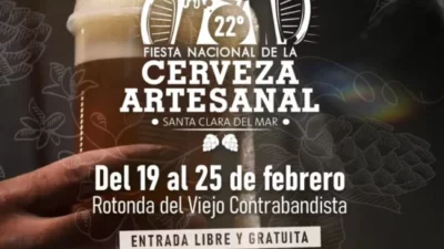 Mar Chiquita se prepara para la Fiesta Nacional de la Cerveza Artesanal