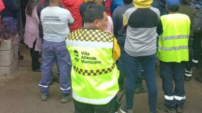 Los empleados municipales de Villa Allende piden que se respeten los acuerdos de 2023