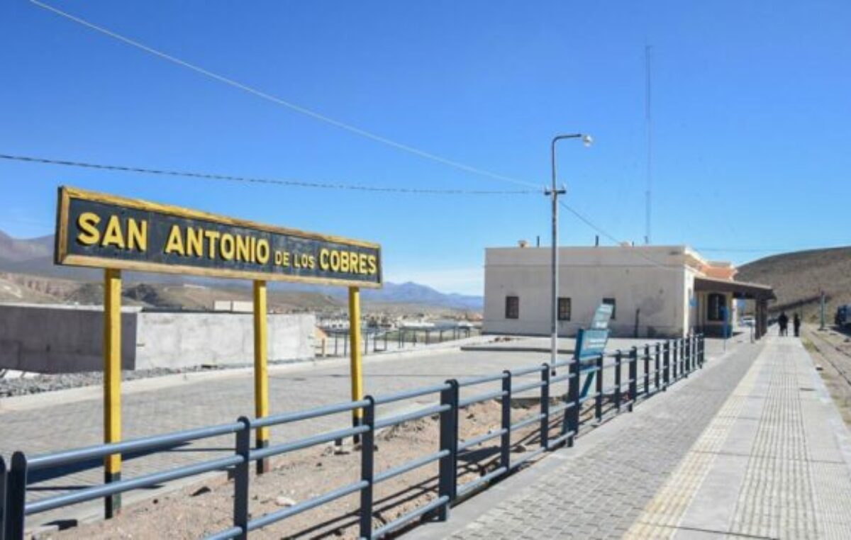 La estación de tren de San Antonio de Los Cobres tiene un avance del 80%