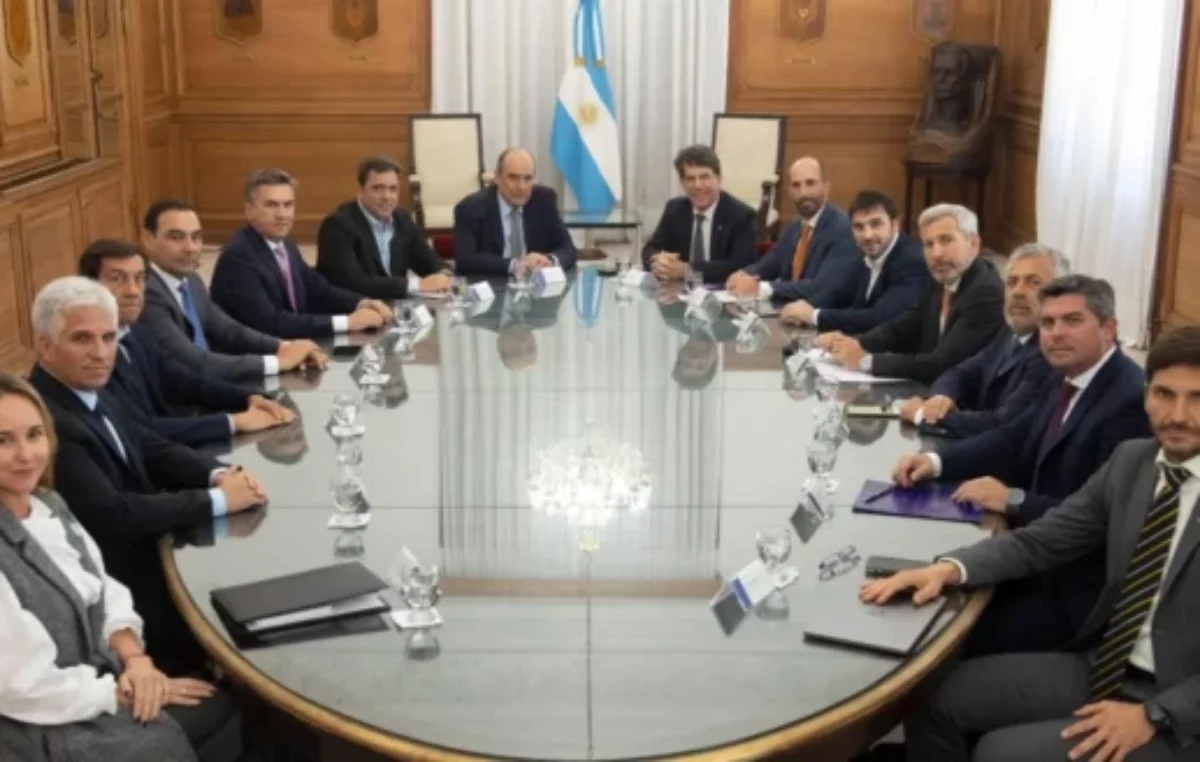 Ley Bases y paquete fiscal: Nación dice que «hay acuerdo» con los gobernadores de Juntos por el Cambio