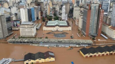 Brasil: el gobierno de Río Grande do Sul analiza crear cuatro «ciudades provisorias» por las inundaciones