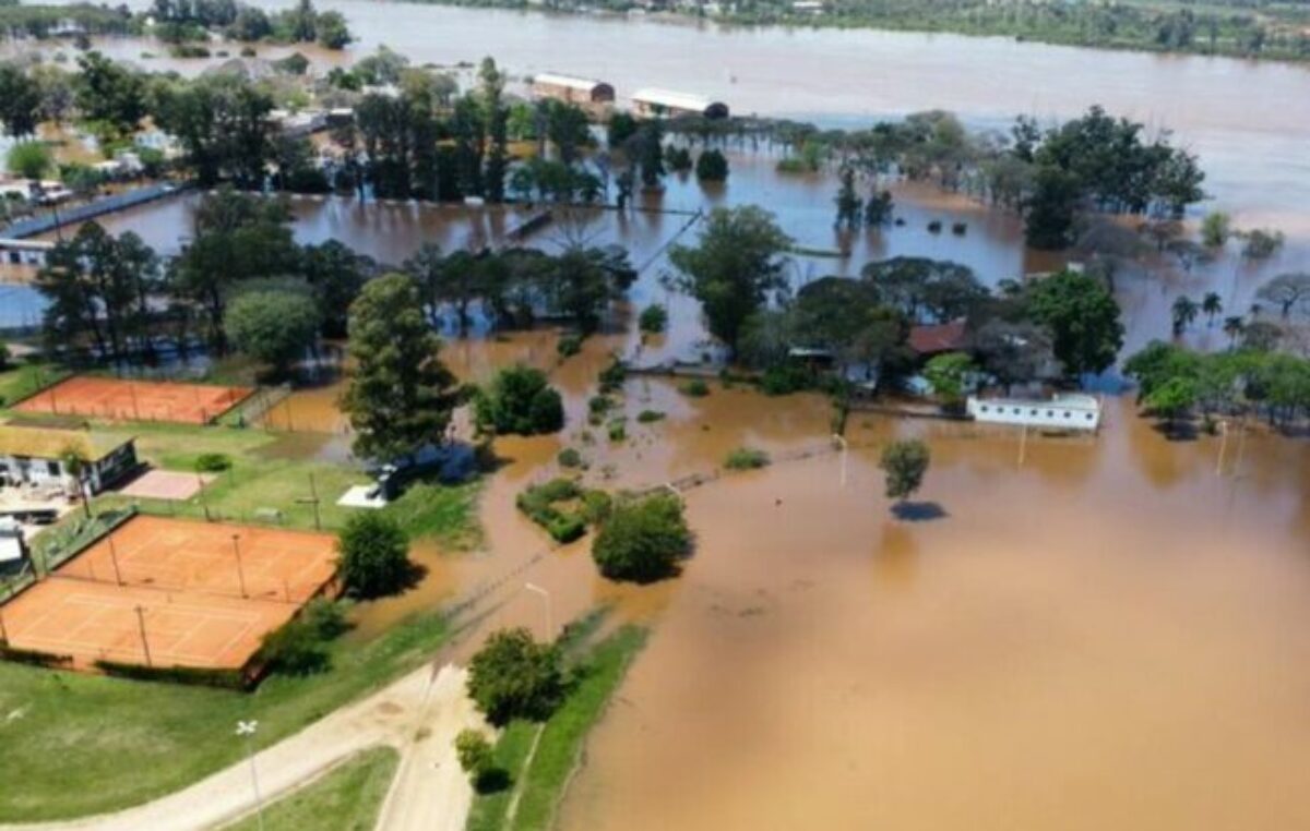 Preocupación en Concordia por la crecida del río Uruguay