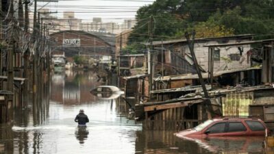 Brasil: lluvia, más lluvia, pura destrucción