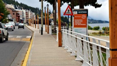 Continúan las tareas con fondos de la Ecotasa en distintos puntos de Bariloche
