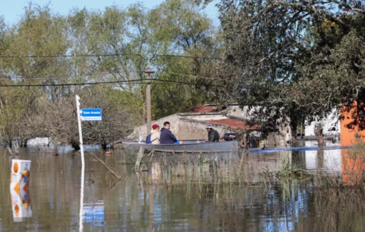 Las inundaciones en Uruguay provocaron más de 3.000 evacuados en las localidades afectadas