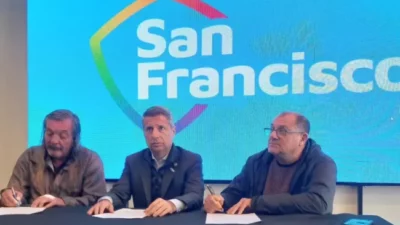 El intendente de San Francisco en sintonía con el Suoem: pasa 100 empleados a permanente