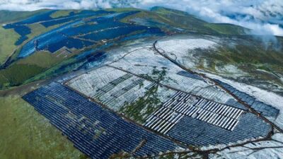 China inauguró la mayor central fotovoltaica del mundo