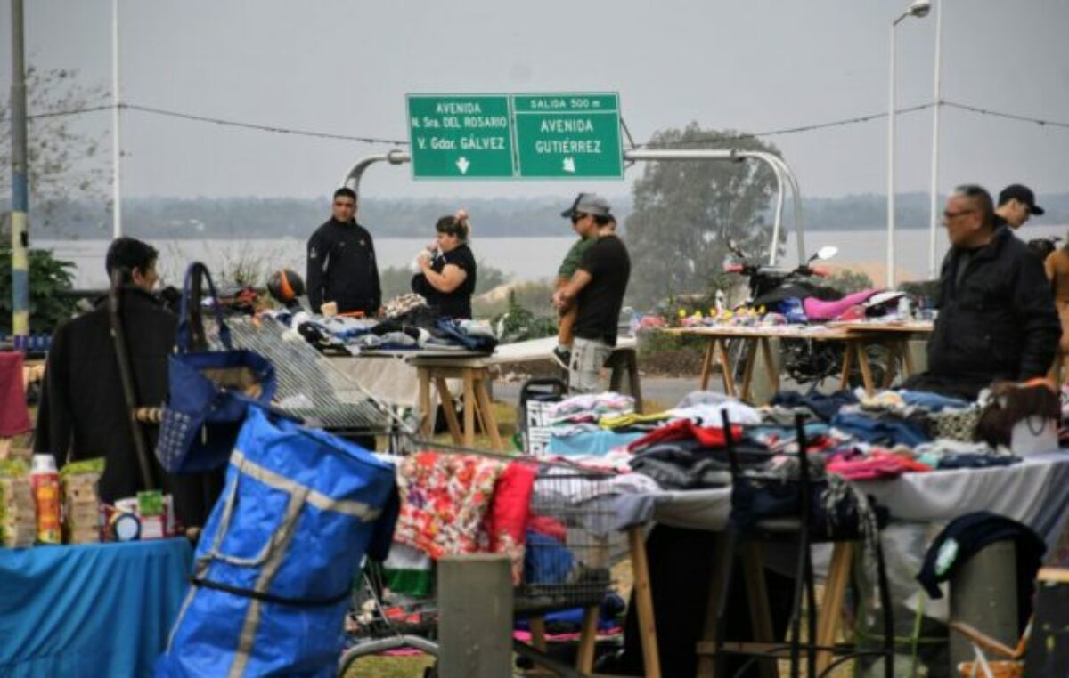 La crisis según la Feria del Trueque de Villa Manuelita, Rosario: de 40 feriantes a 820 en poco más de un mes