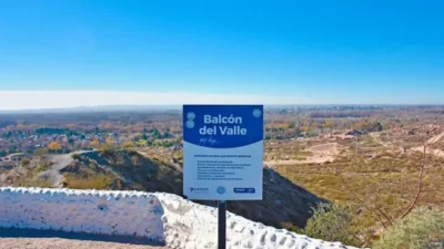 Avanza el plan de la Muni de Neuquén para renovar el Balcón del Valle en Parque Norte