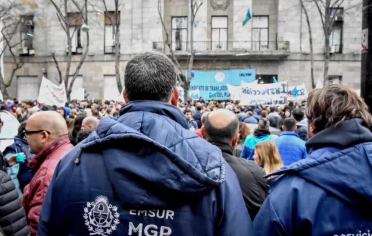 Mar del Plata: Trabajadores municipales de paro